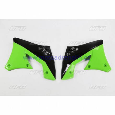 Ufo plast spojlery chladičů Kawasaki KXF 250 10-11