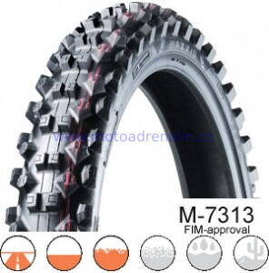 Maxxis pneu přední M7313 90/90-21 FIM homologace
