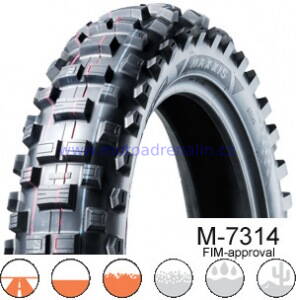 Maxxis pneu zadní M7313 140/80-18 FIM homologace