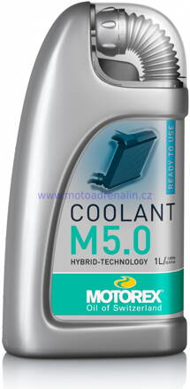 Chladící kapalina MOTOREX Coolant M5.0 1 l