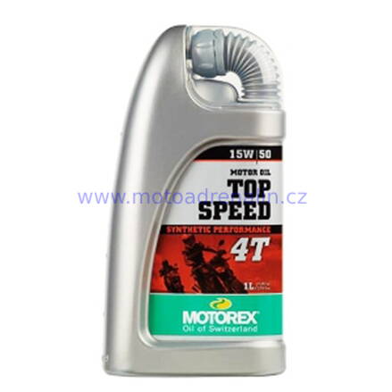 Motorový olej MOTOREX TOP SPEED 15W50 (převodový do KTM SX 2t)