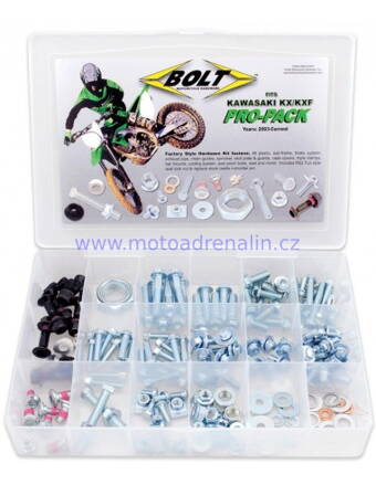 BOLT PRO-PACK sada šroubů motocyklů KAWASAKI KX/KXF