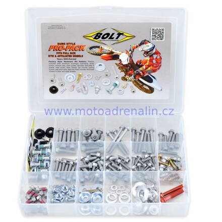 BOLT PRO-PACK sada šroubů motocyklů KTM SX/SXF/EXC/EXCF, Husaberg, Husqvarna.