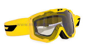 PROGRIP motokrosové brýle 3400 MENACE-žluté