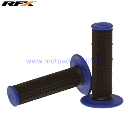 RFX Dual Compound Grips Black Centre Blue Ends