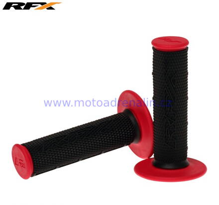 RFX Dual Compound Grips Black Centre Red