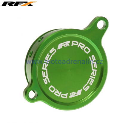 RFX Oil Filter Cover Kawasaki KX450F 06-15 Green