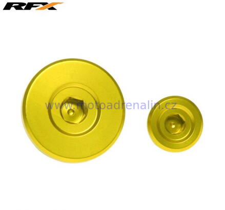RFX Engine Plugs Suzuki RMZ250 07-.. RMZ450 05-.. Yellow
