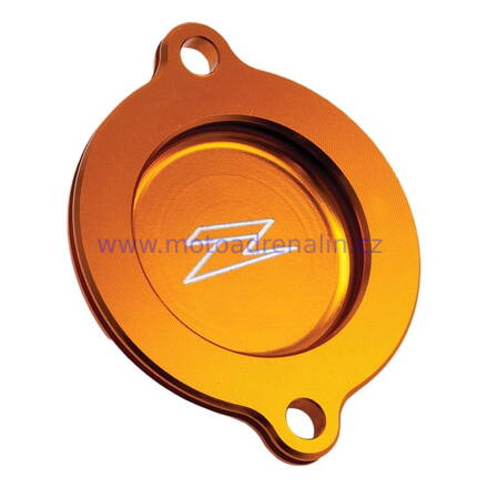  ZETA Racing víčko olejového filtru KTM SXF 250/450 05-12 EXC-F 250/400/450 06-13 orange.